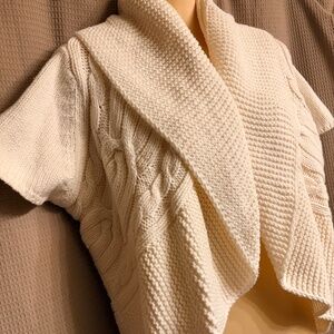 Express White Sweater Women's L